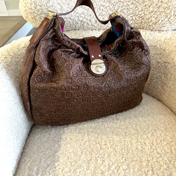 Brown Leather Marc by Marc Jacobs purse worn only a few times.  Great condition. - Picture 1 of 4